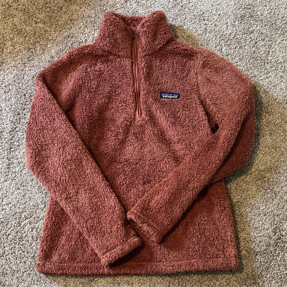 Patagonia Women's Half Zip Sweater - Warm Rust